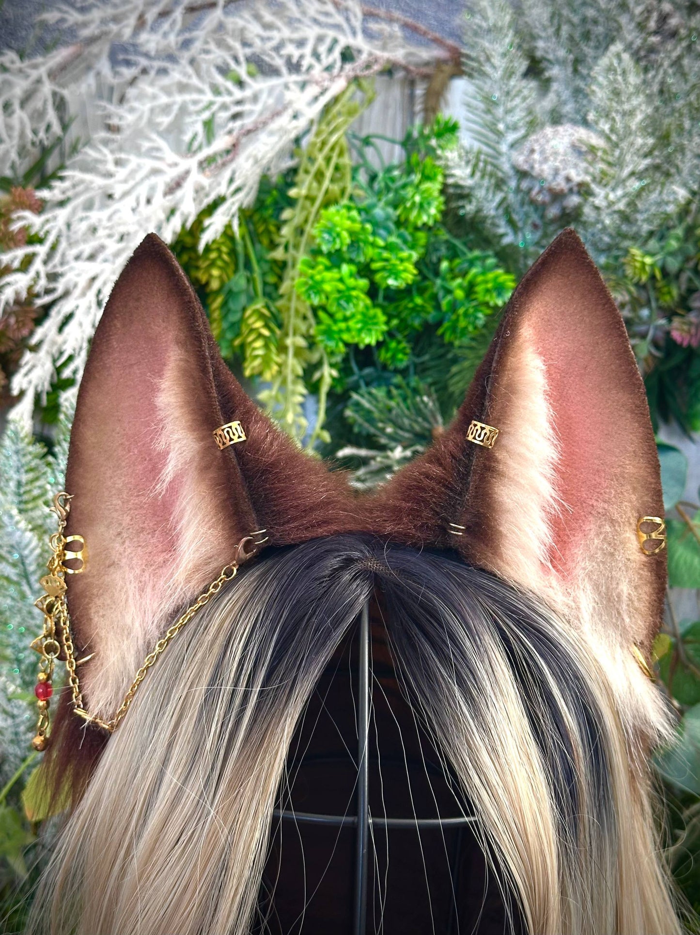 Brown Kitsune Ears RFS