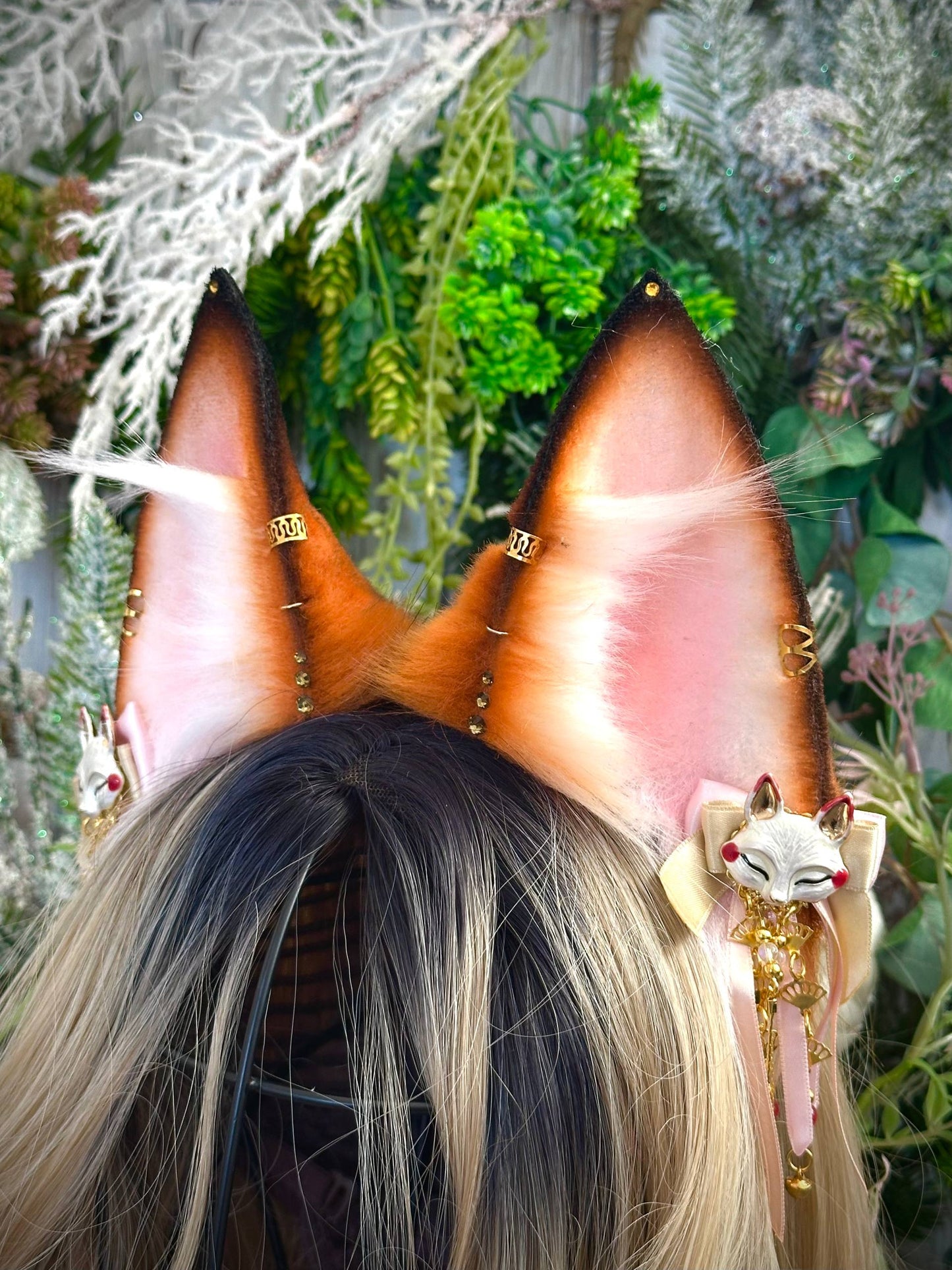 Ginger Kitsune Ears RFS