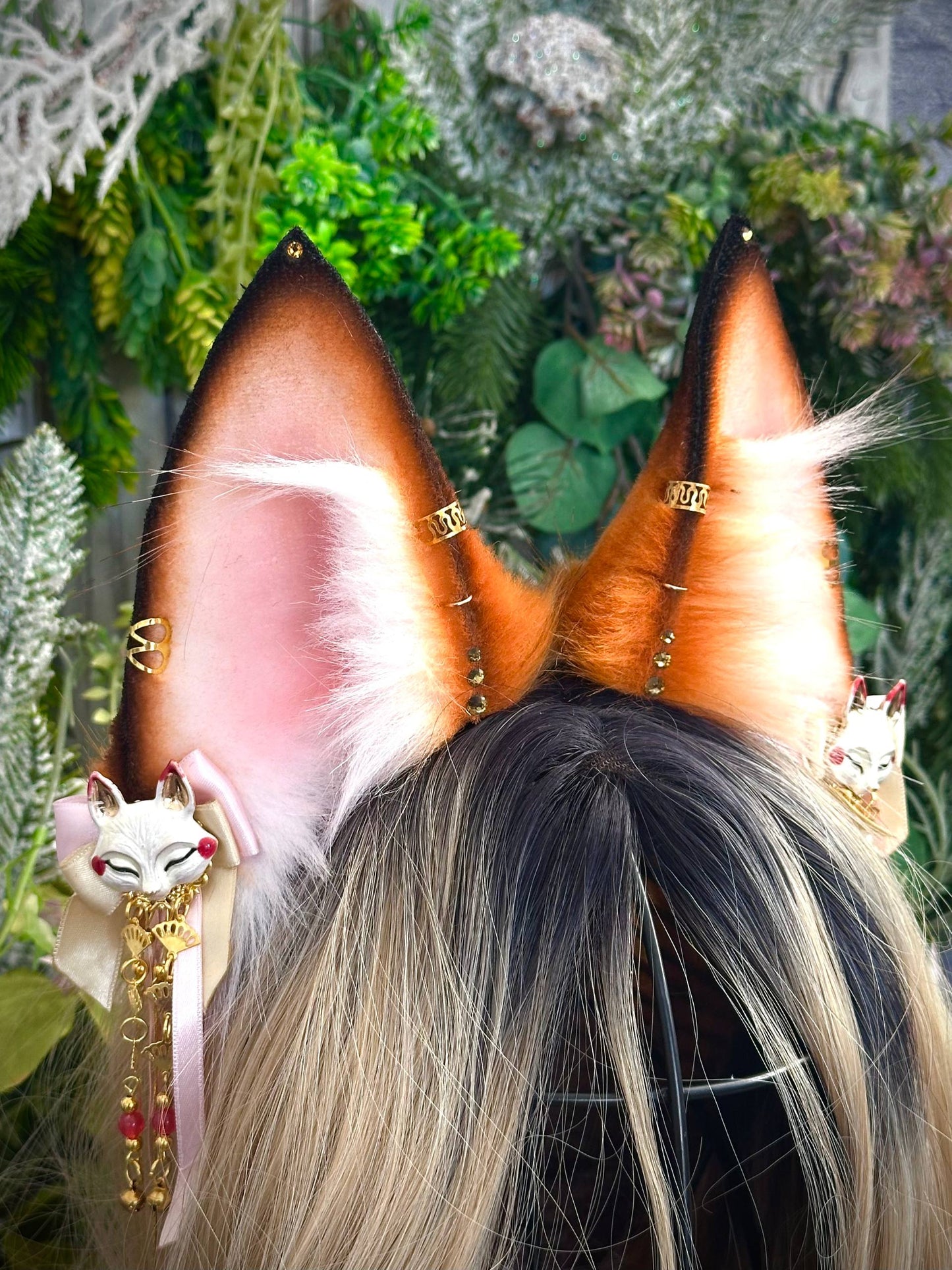 Ginger Kitsune Ears RFS