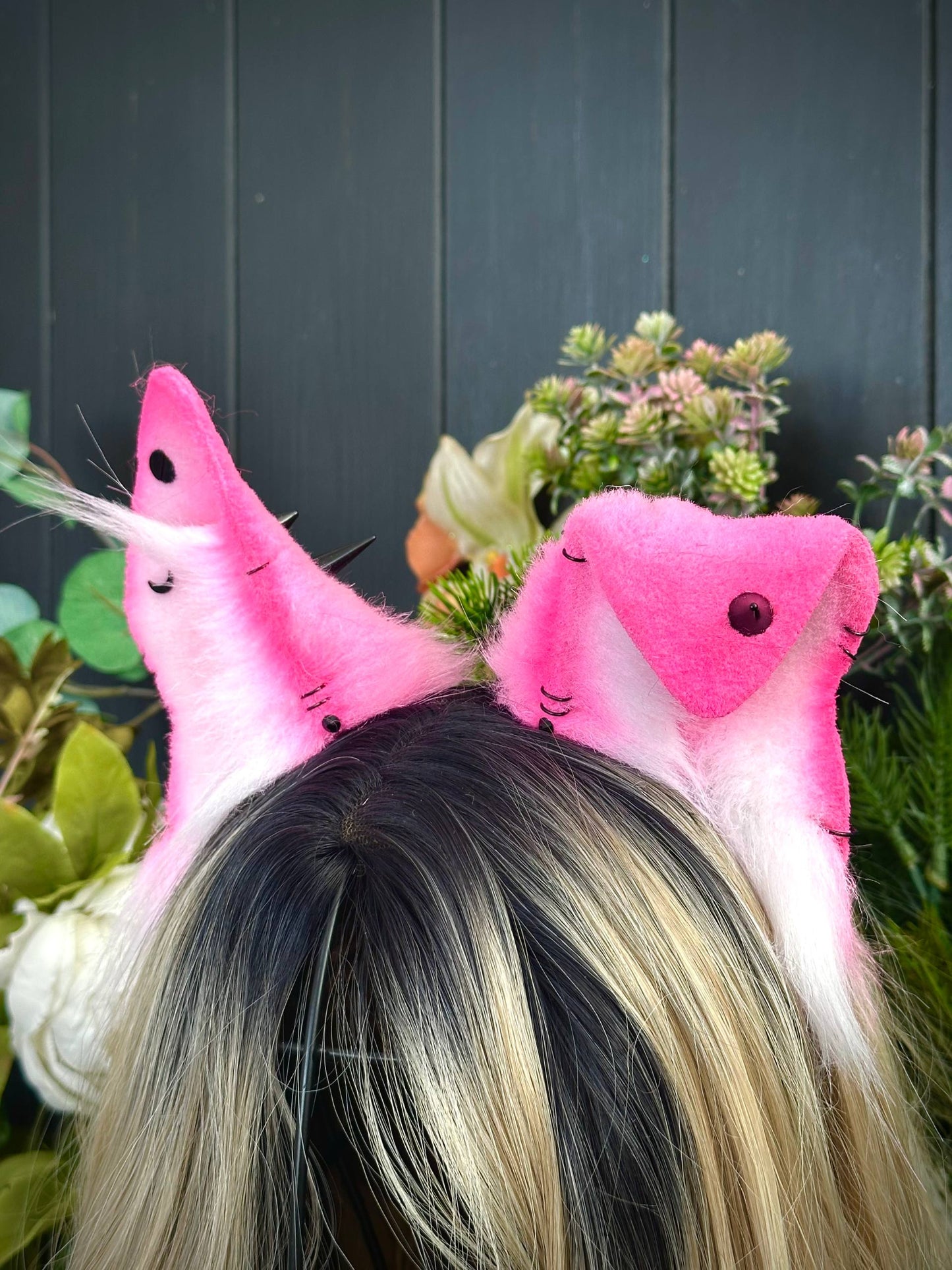 Pink Punky Puppy Ears RFS