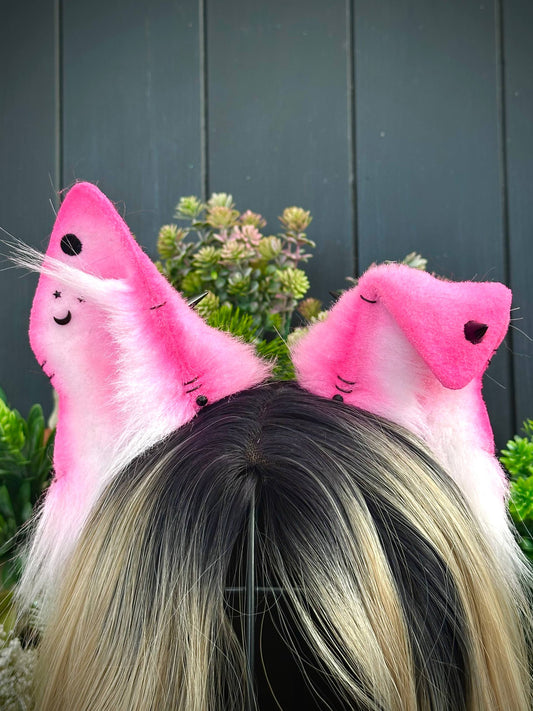 Pink Punky Puppy Ears RFS