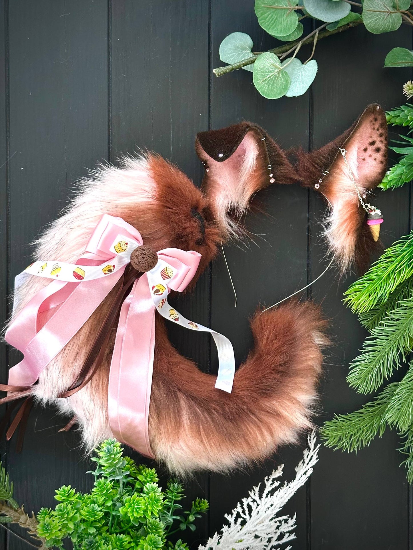 Neapolitan Puppy Ears and Tail set RFS