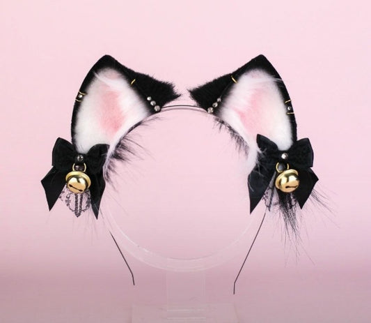 Black Kitten Ears