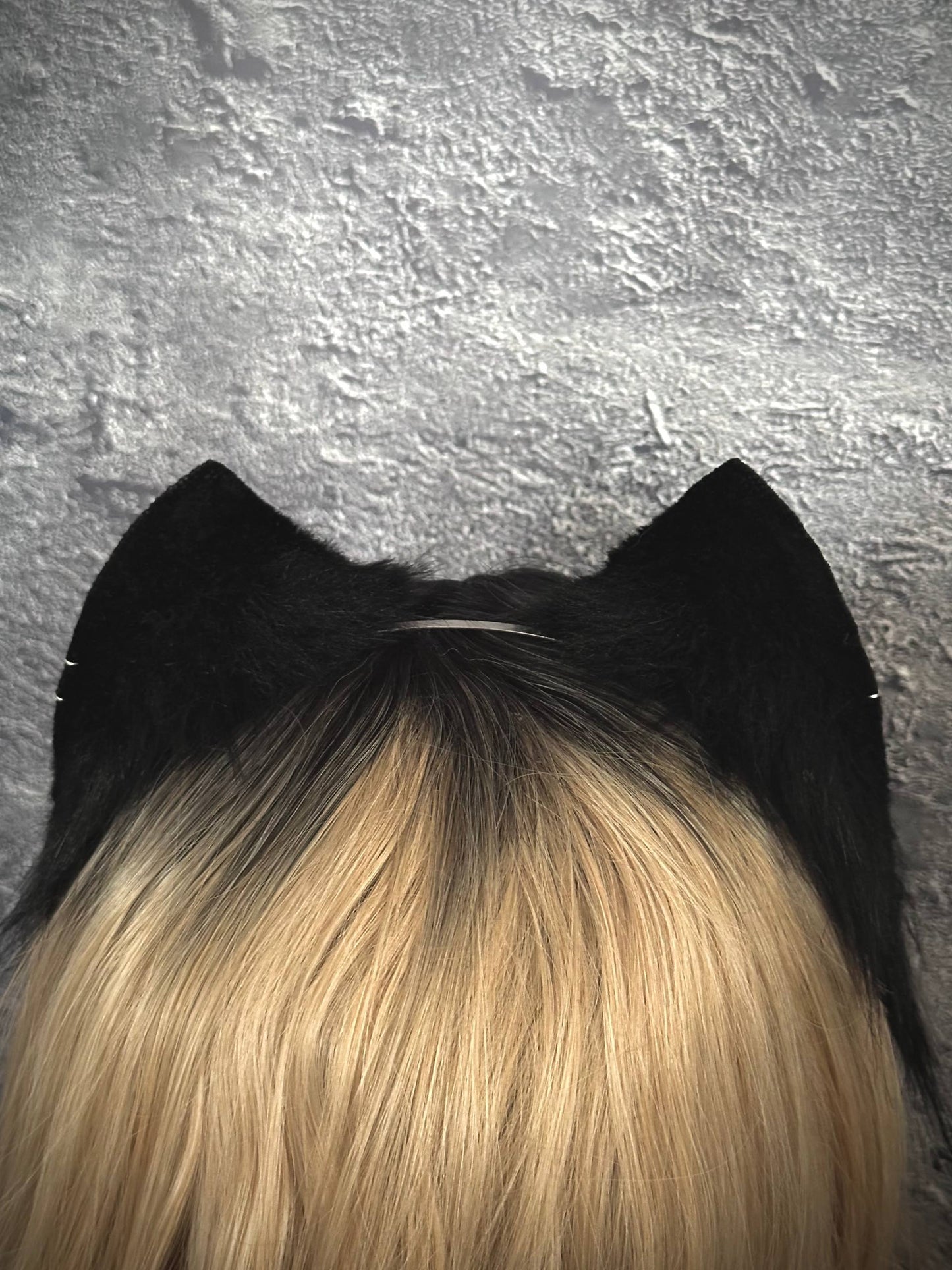 Tuxedo Mini Kitten Ears