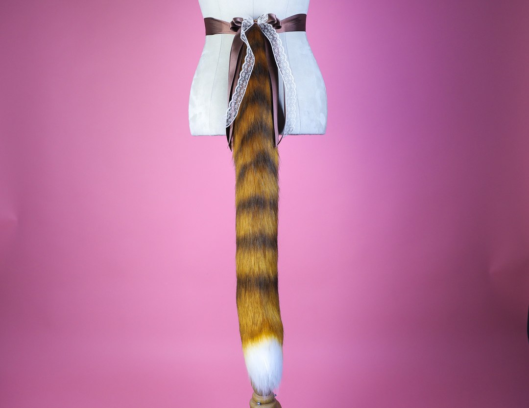 Striped Cat Ears and Tail Set