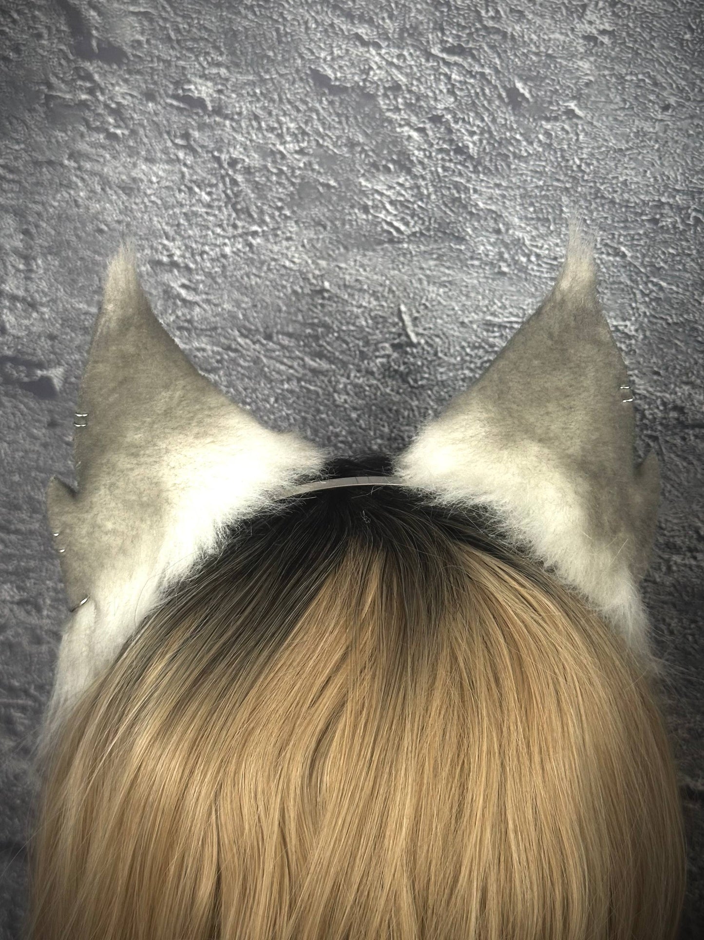 Silver Shadow WereKitten Ears RFS