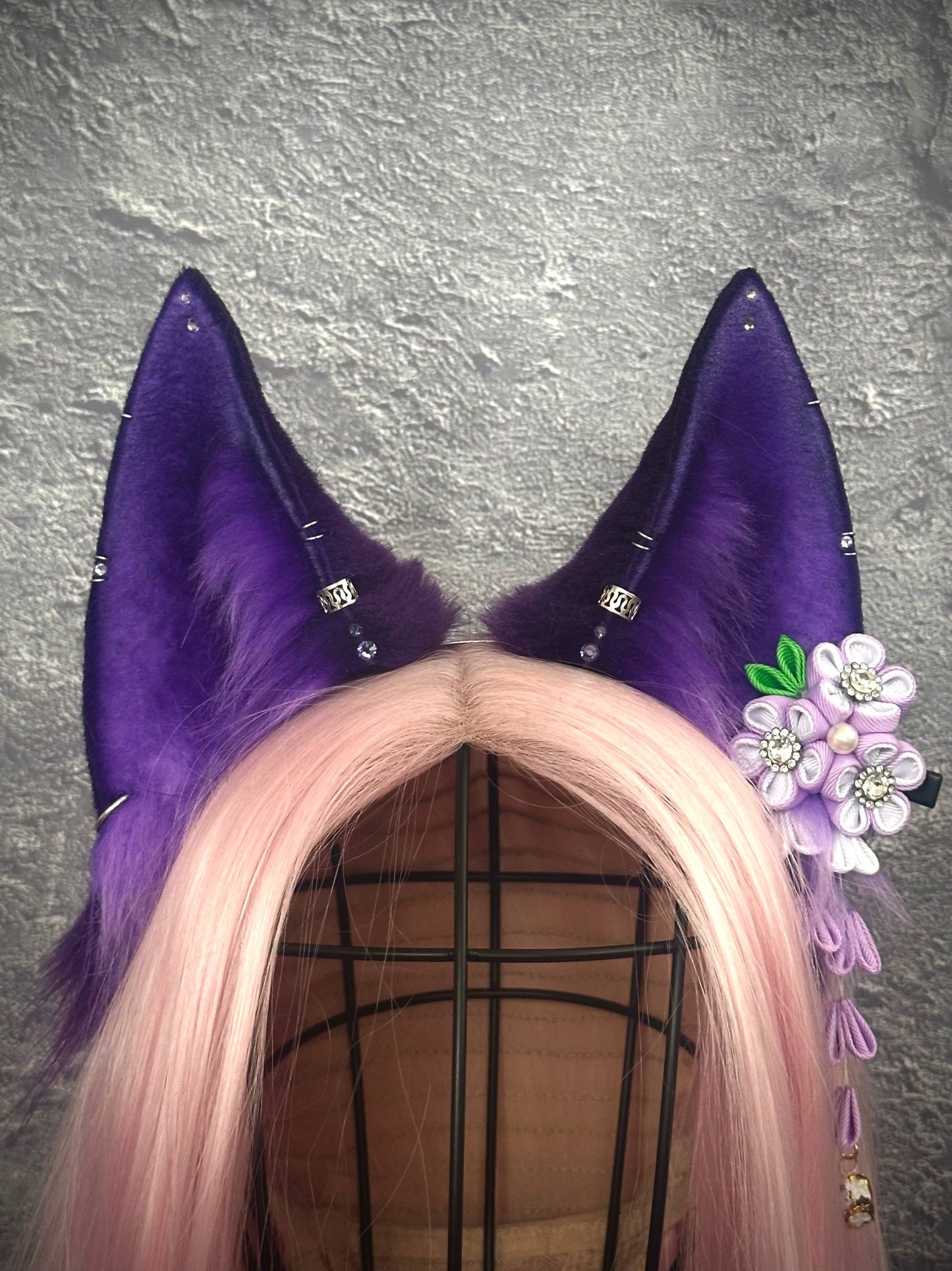 Purple Kitsune Ears RFS