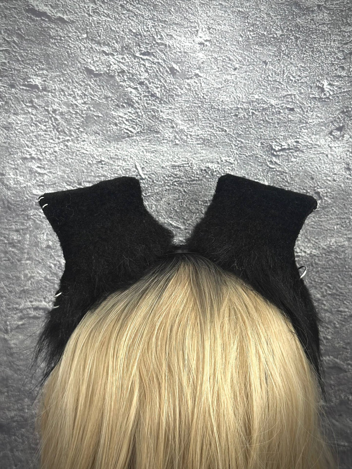 Black Spiked Puppy Ears RFS