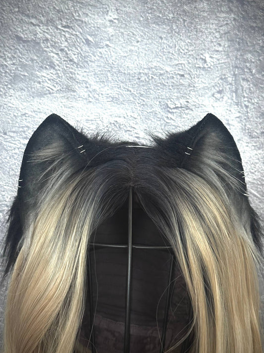 Grey Mini Kitten Ears RFS