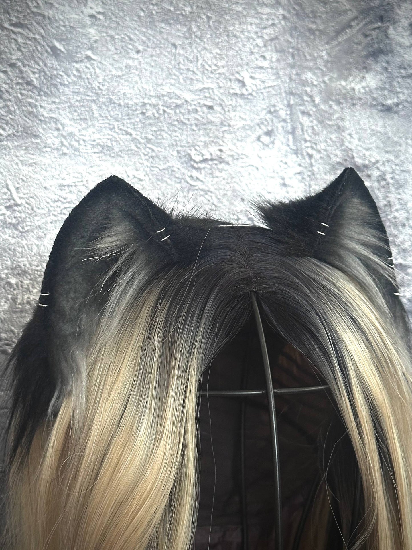 Grey Mini Kitten Ears RFS