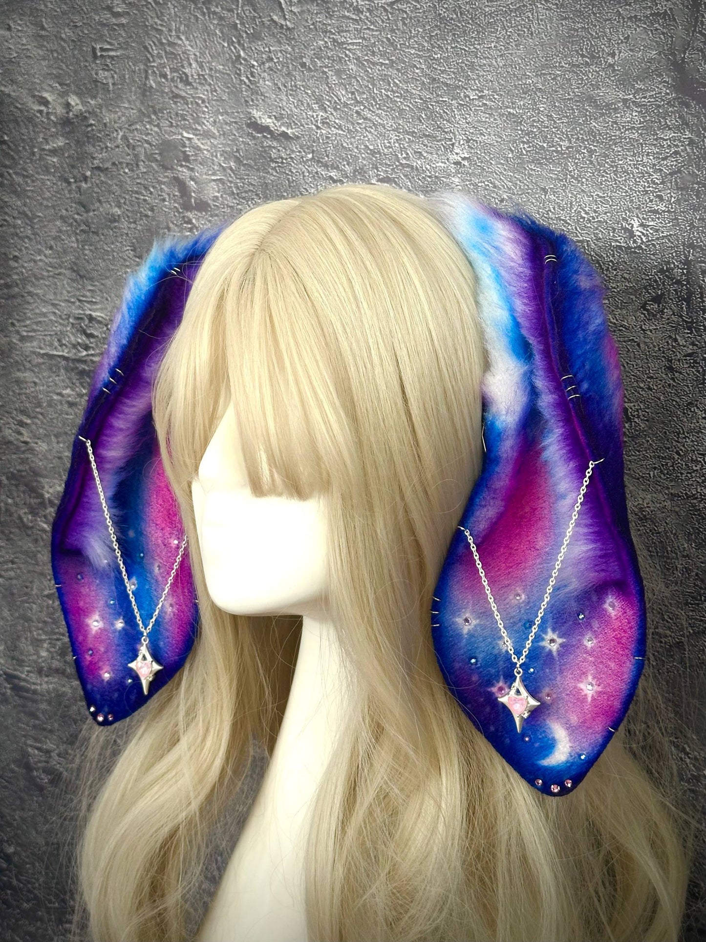 Galaxy Floppy Bunny Ears and Tail Set RFS