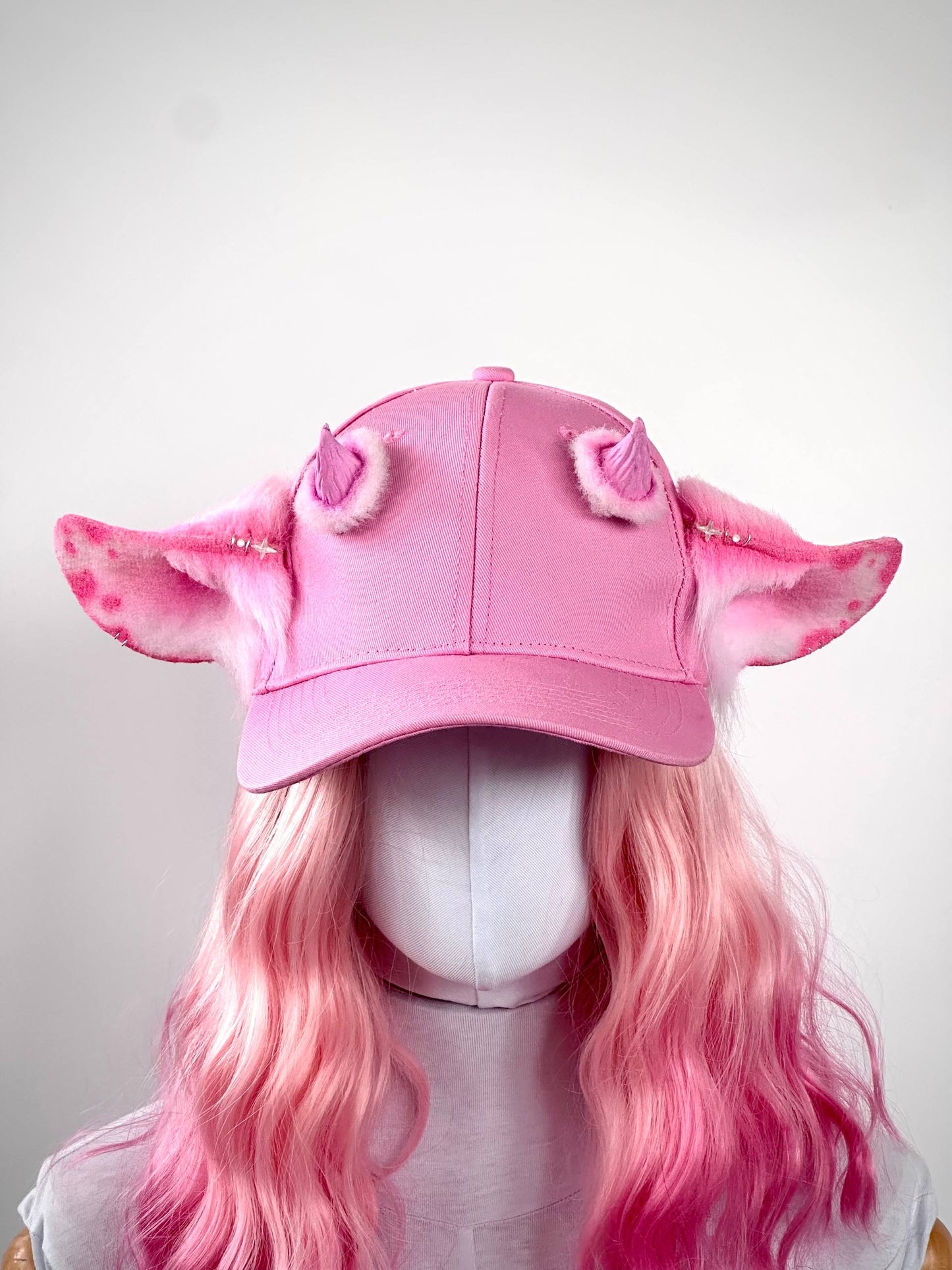 Pink Cow Baseball Cap