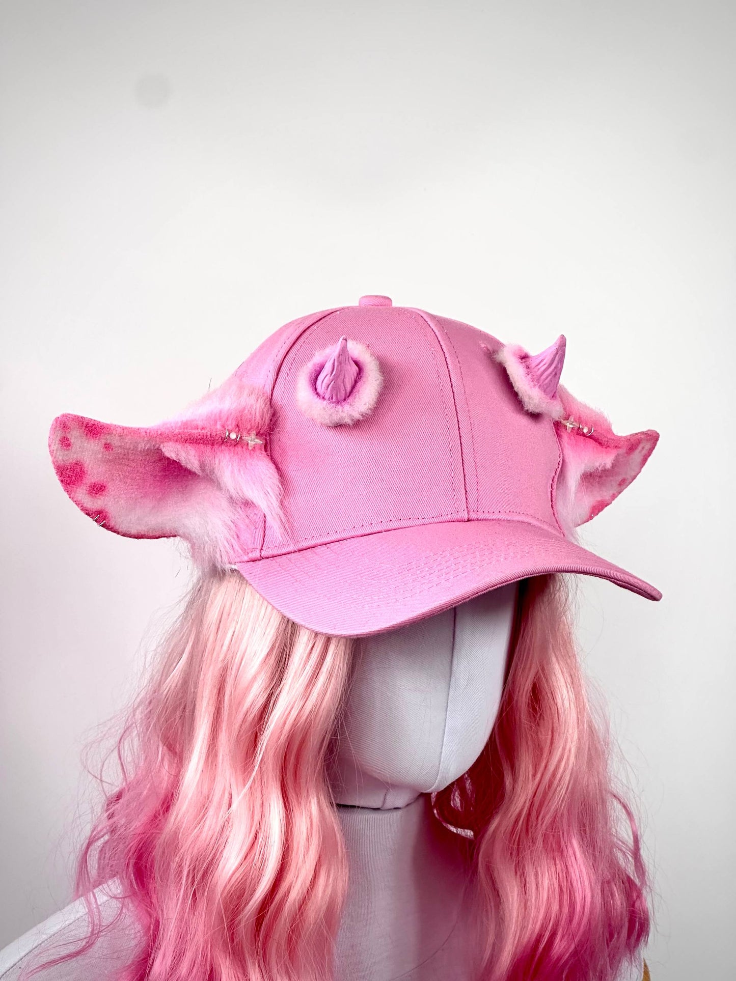 Pink Cow Baseball Cap