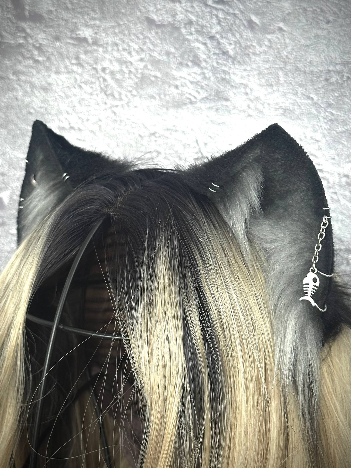Black Mini Kitten Ears RFS
