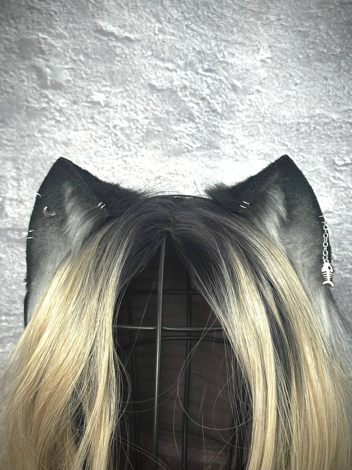 Black Mini Kitten Ears RFS