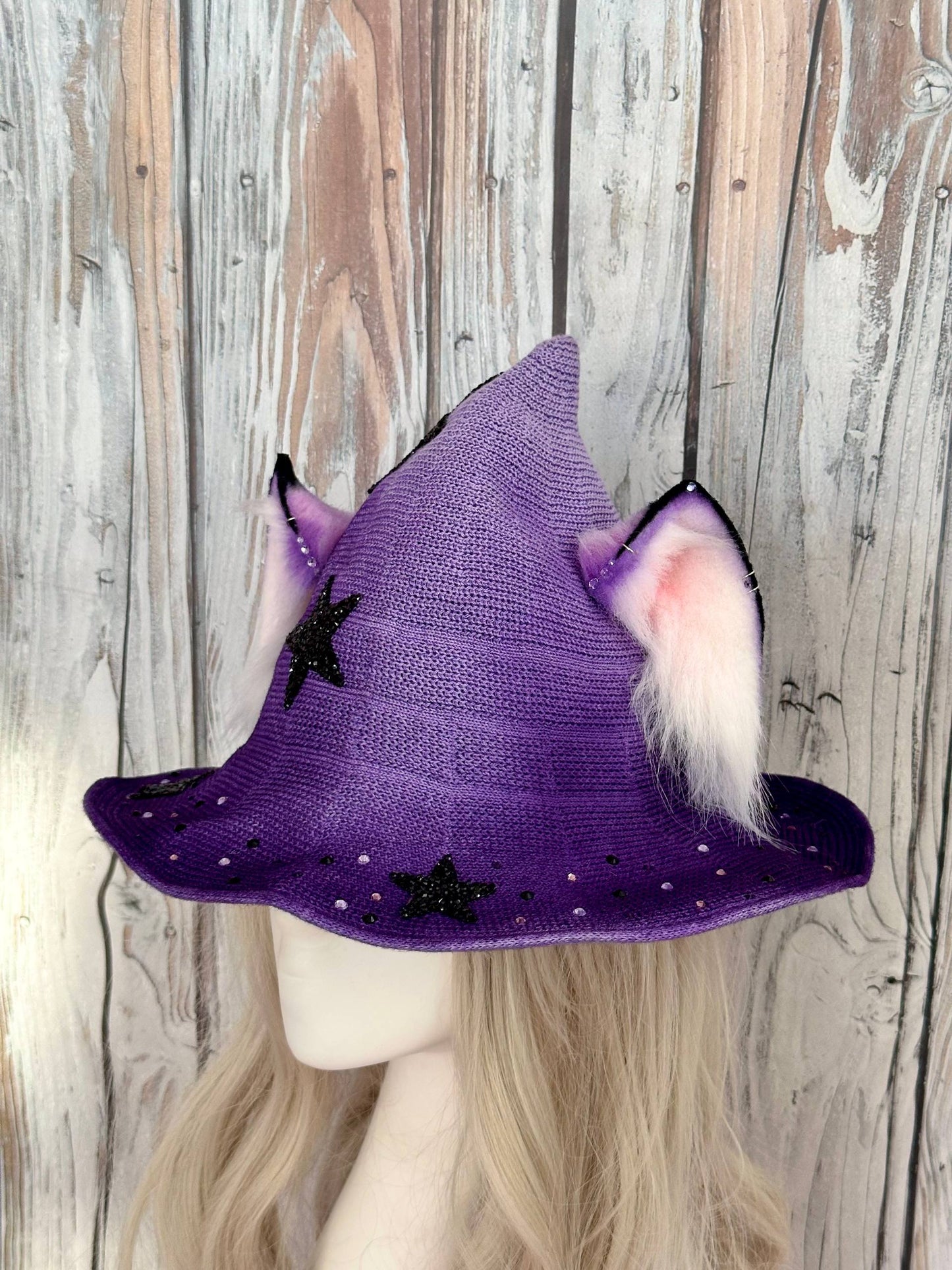 Purple Wizard Cat Hat RFS