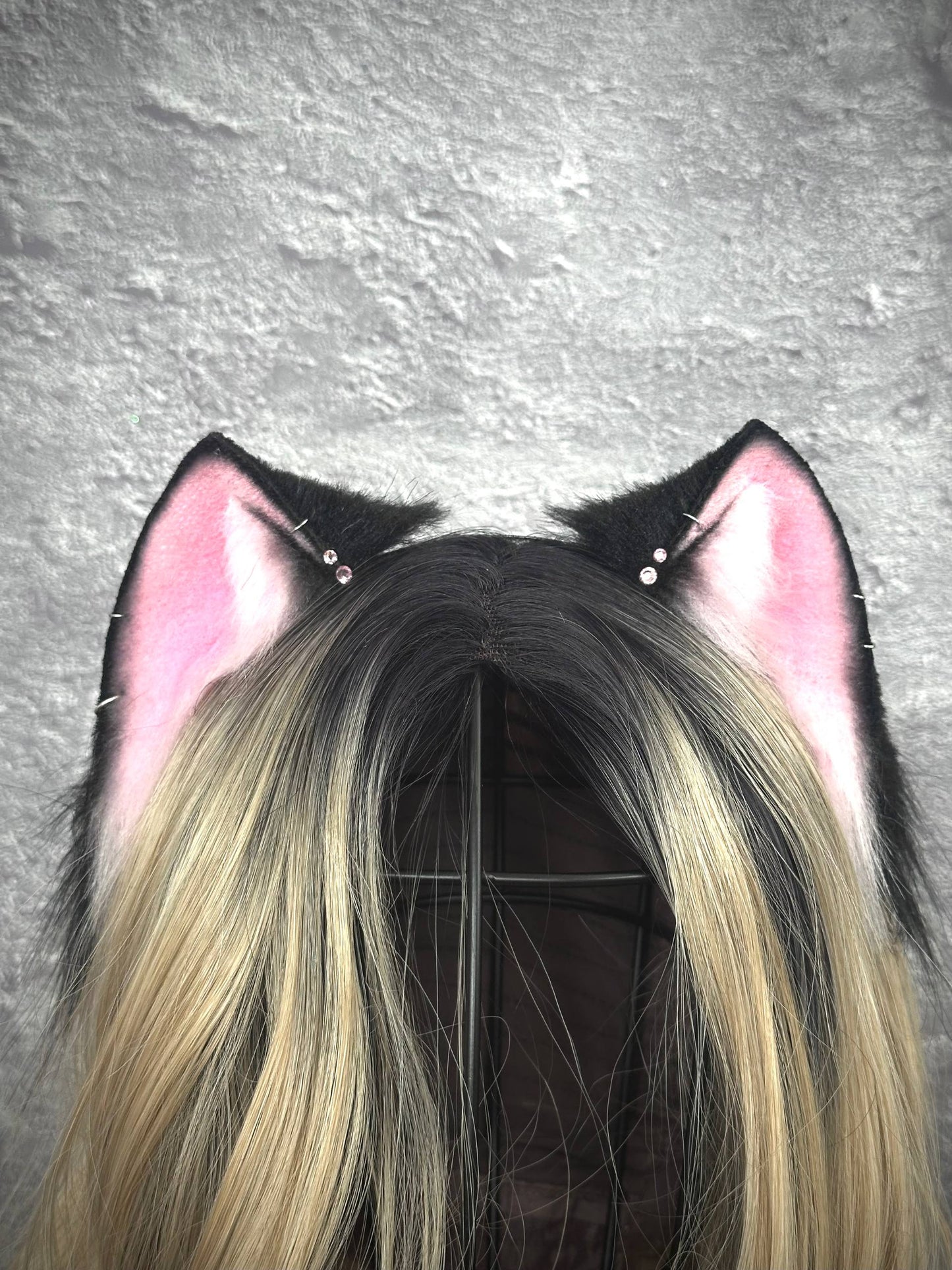Black Mini Kitten Ears RFS