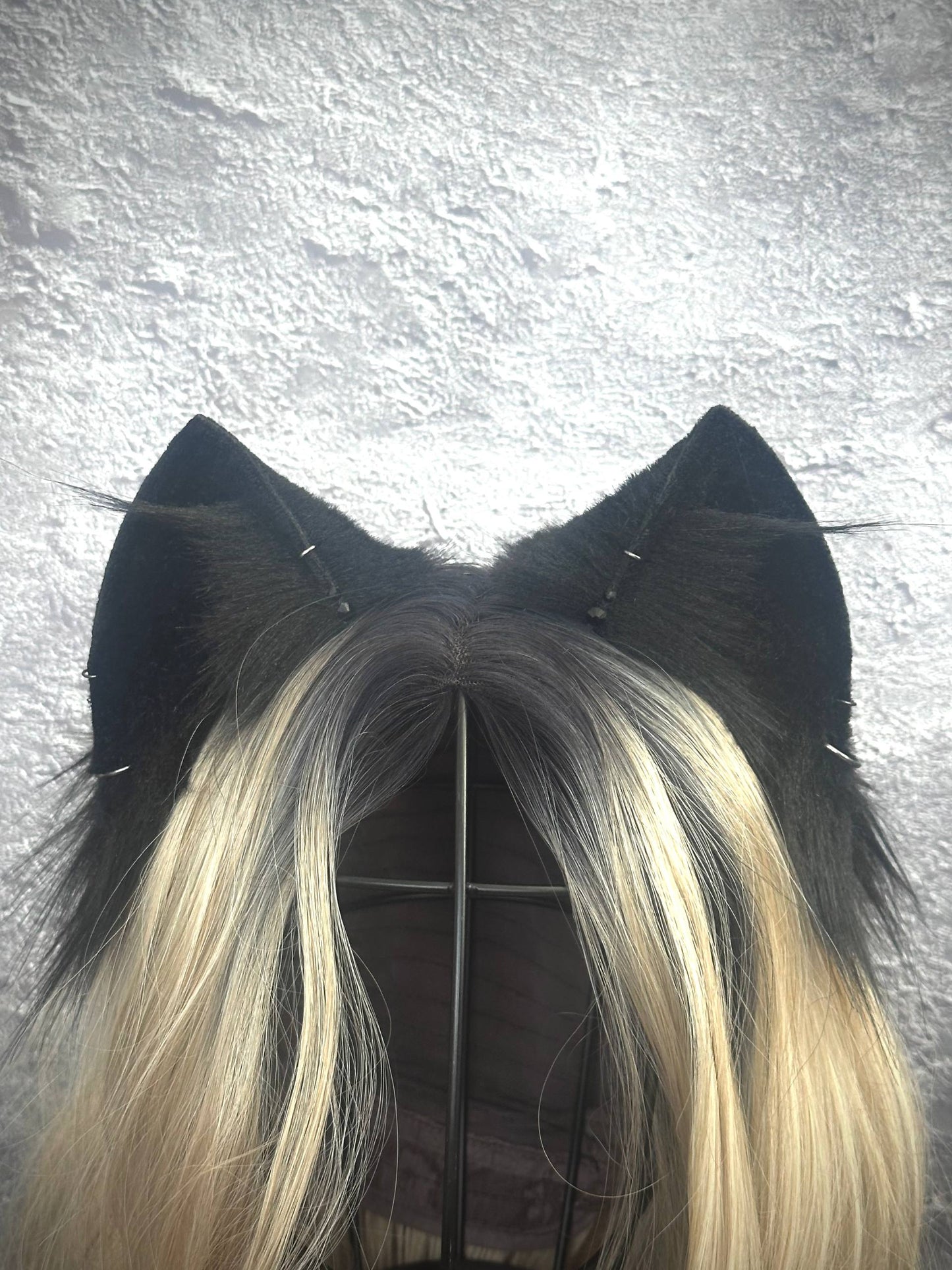 Solid Black Kitten Ears RFS