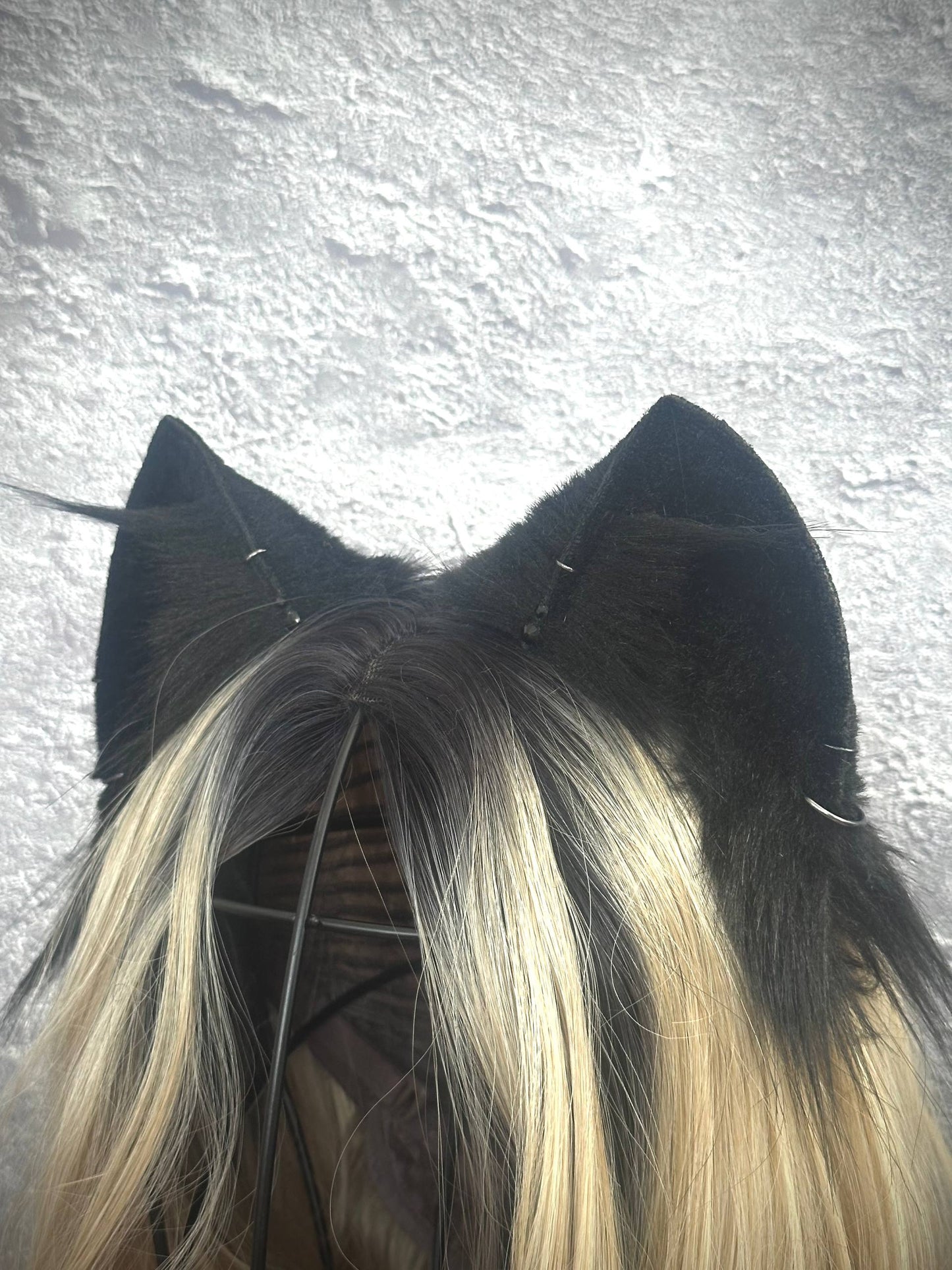 Solid Black Kitten Ears RFS