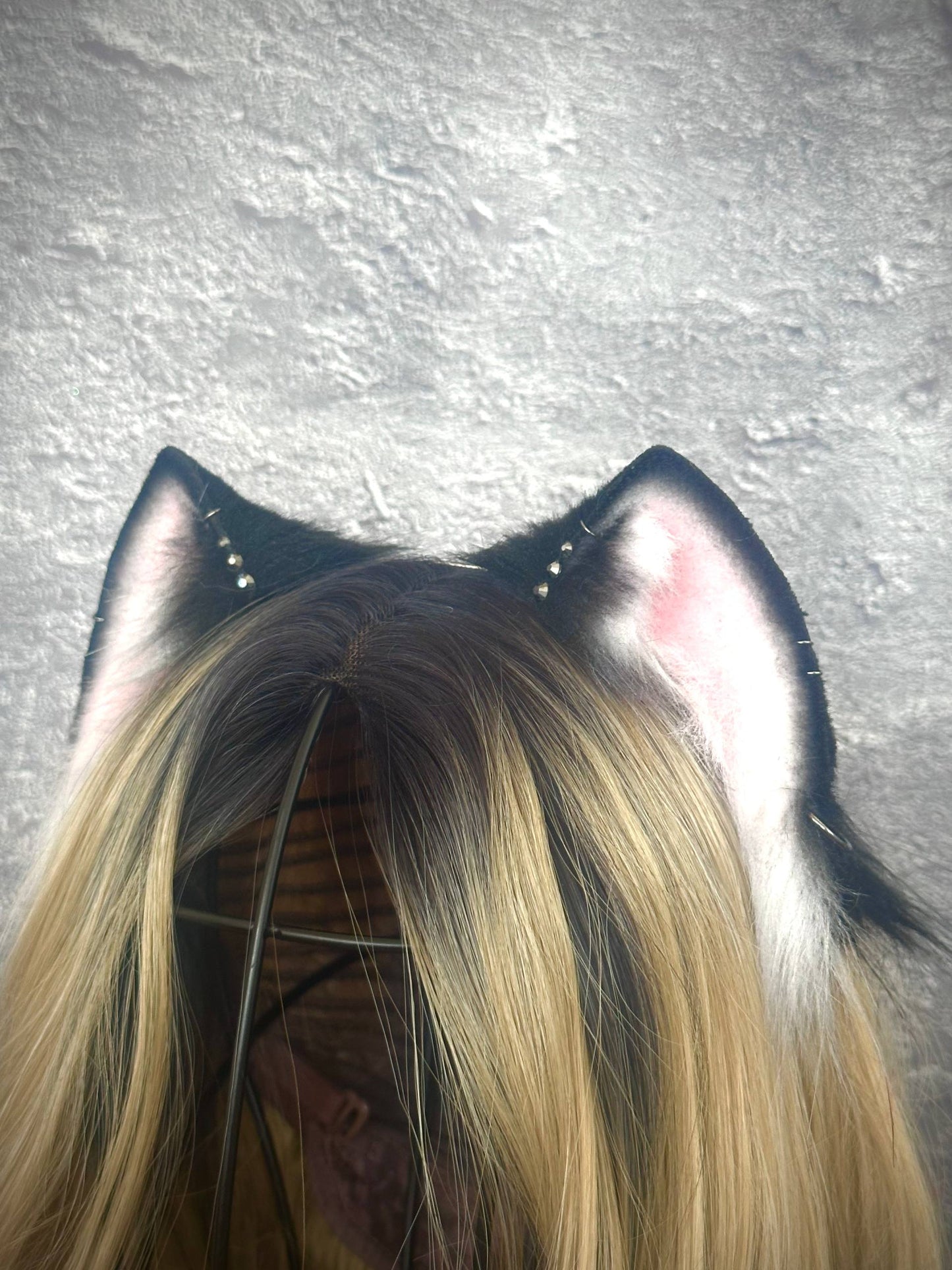 Tuxedo Mini Kitten Ears RFS