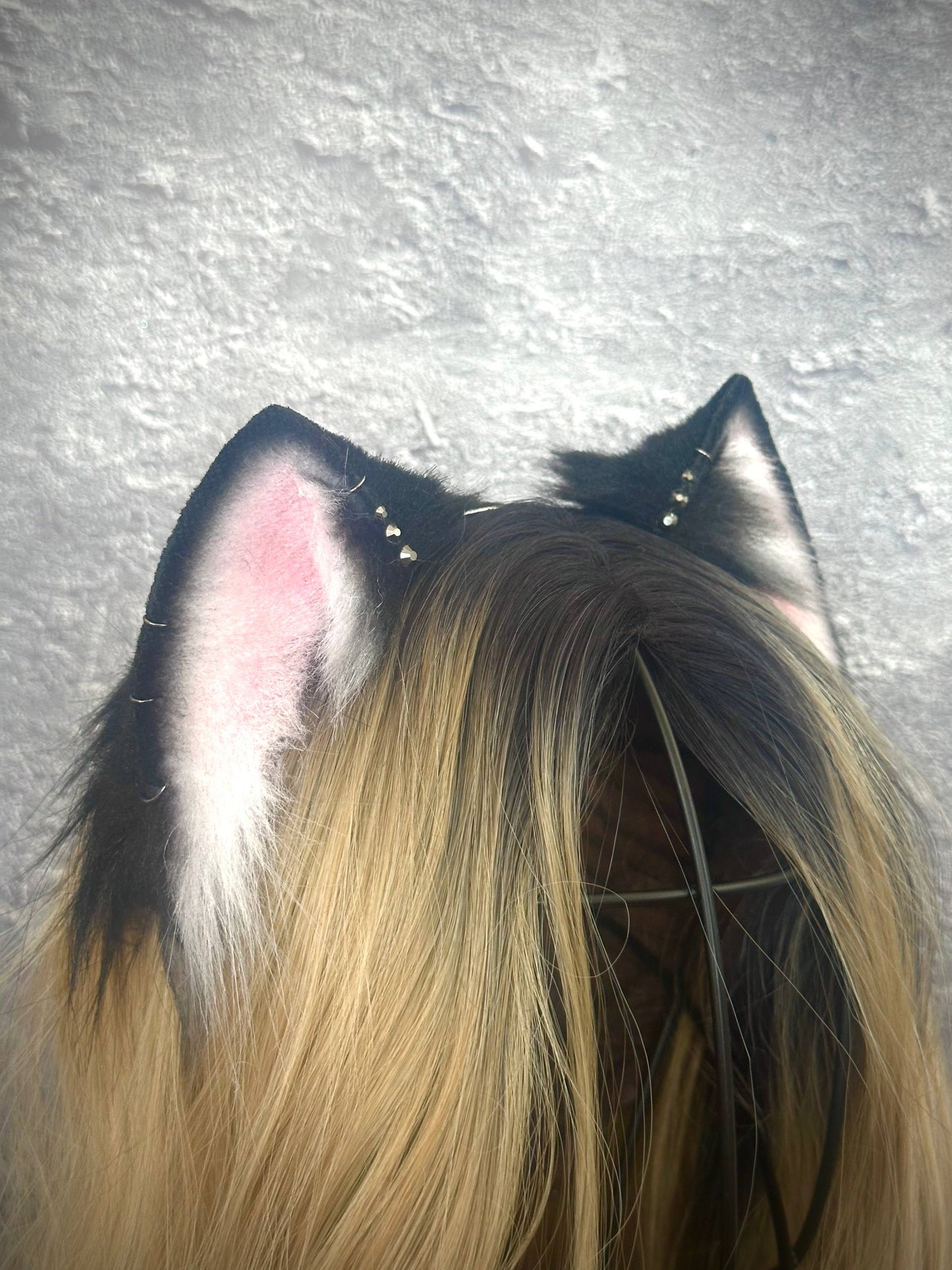 Tuxedo Mini Kitten Ears RFS