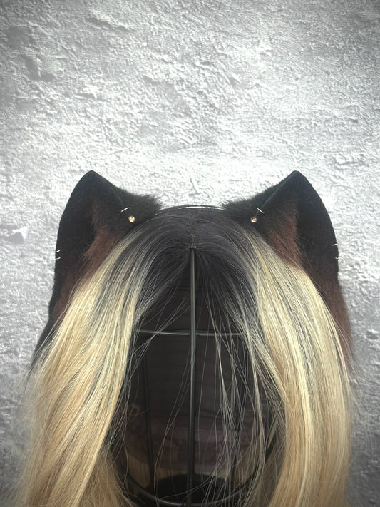 Brown Mini Kitten Ears RFS