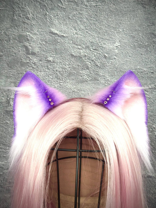 Purple  Kitten Ears RFS