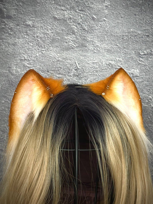 Ginger Mini Kitten Ears RFS