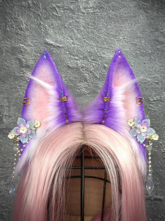 Lavender Kitsune Ears RFS