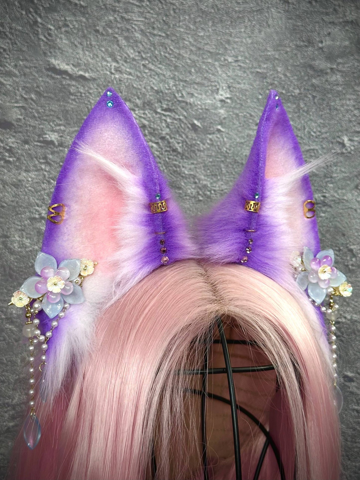 Lavender Kitsune Ears RFS