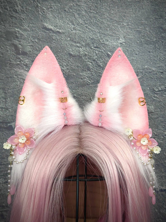 Pink Kitsune Ears RFS