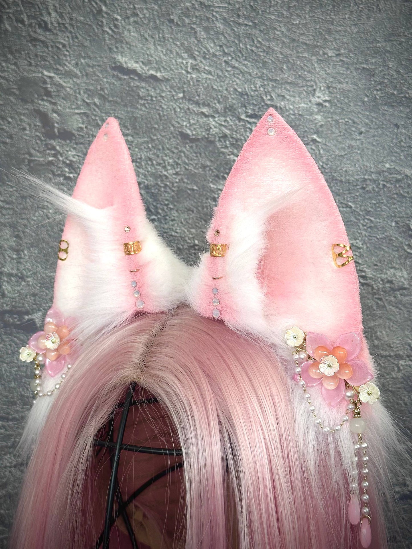 Pink Kitsune Ears RFS