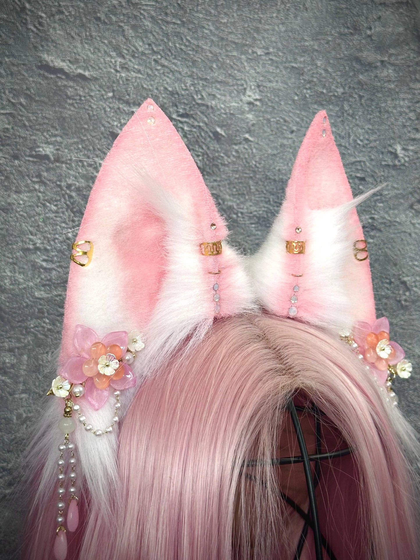 Pink Kitsune Ears RFS