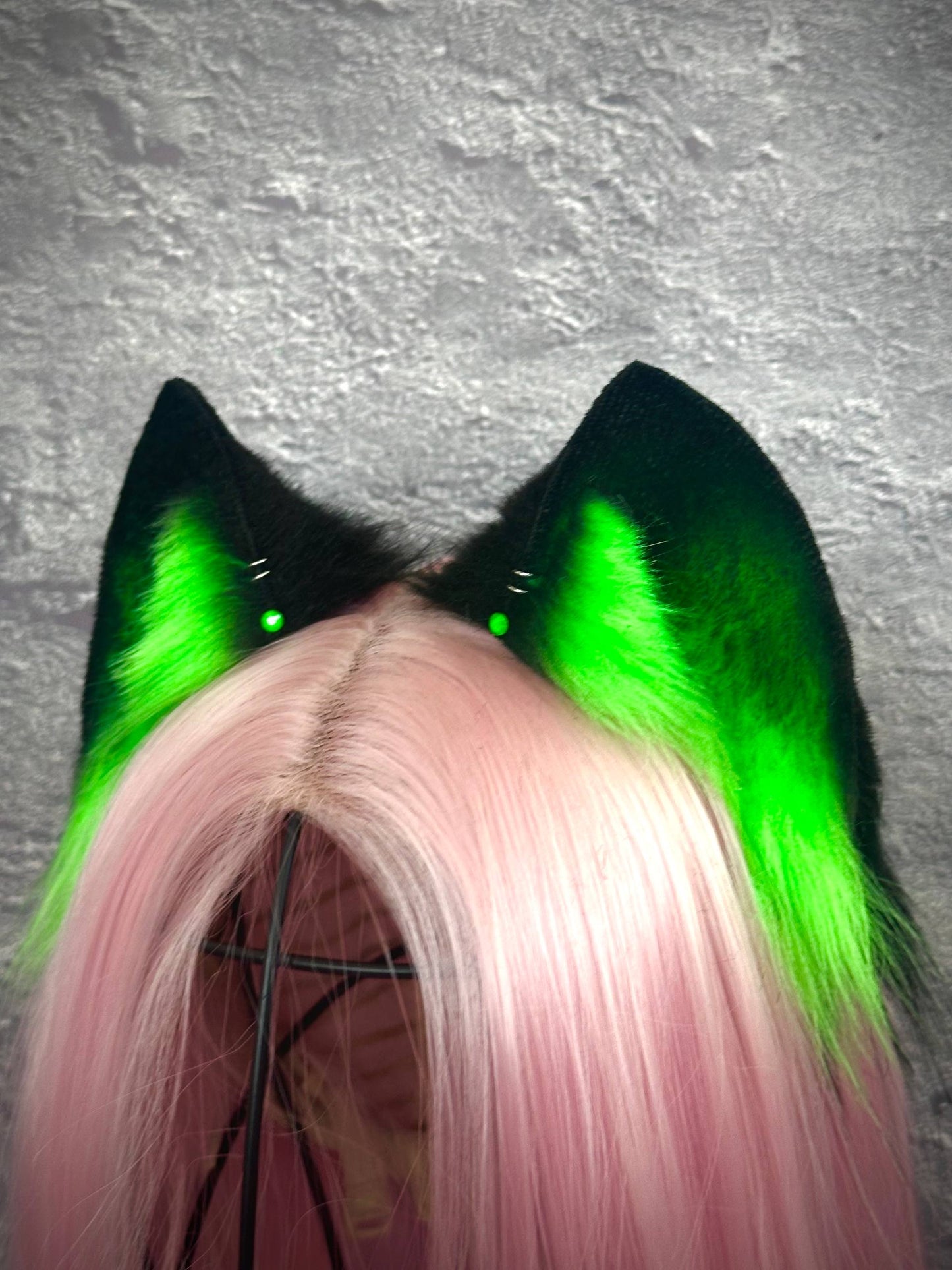 Neon Green Kitten Ears RFS