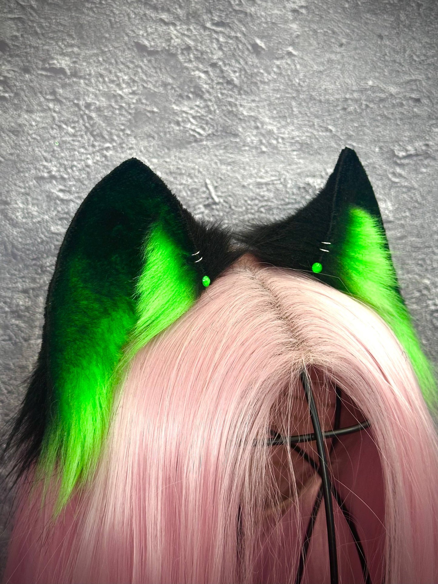 Neon Green Kitten Ears RFS