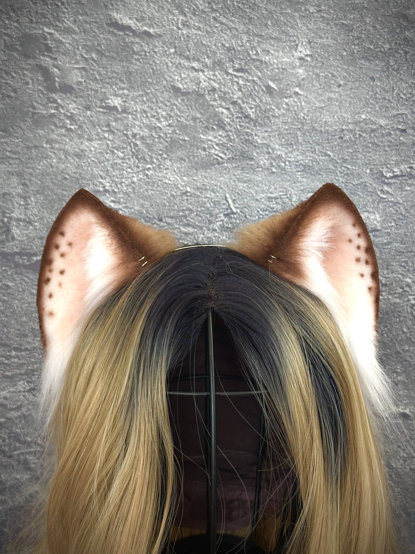 Brown Spotty Kitten Ears RFS