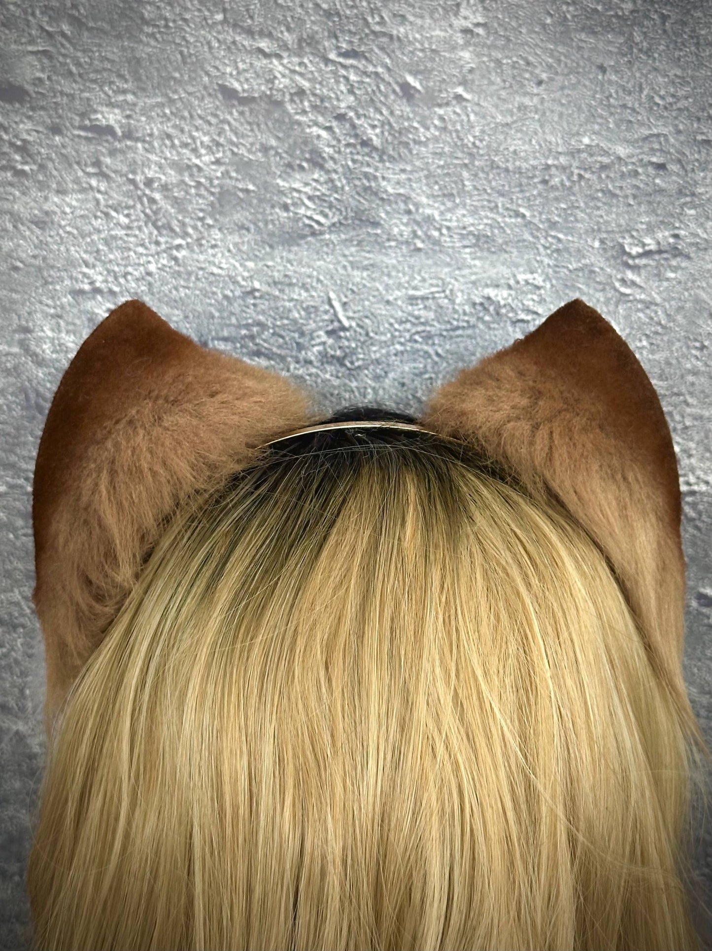 Brown Spotty Kitten Ears RFS