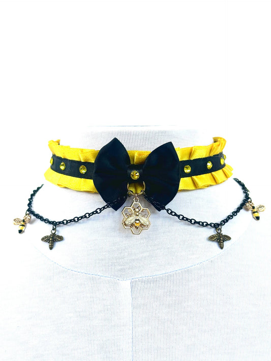 Bee Kitten Choker