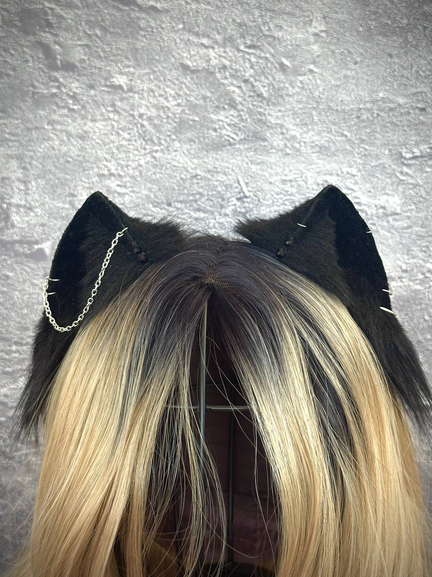 Black Mini Kitten Ears RFS