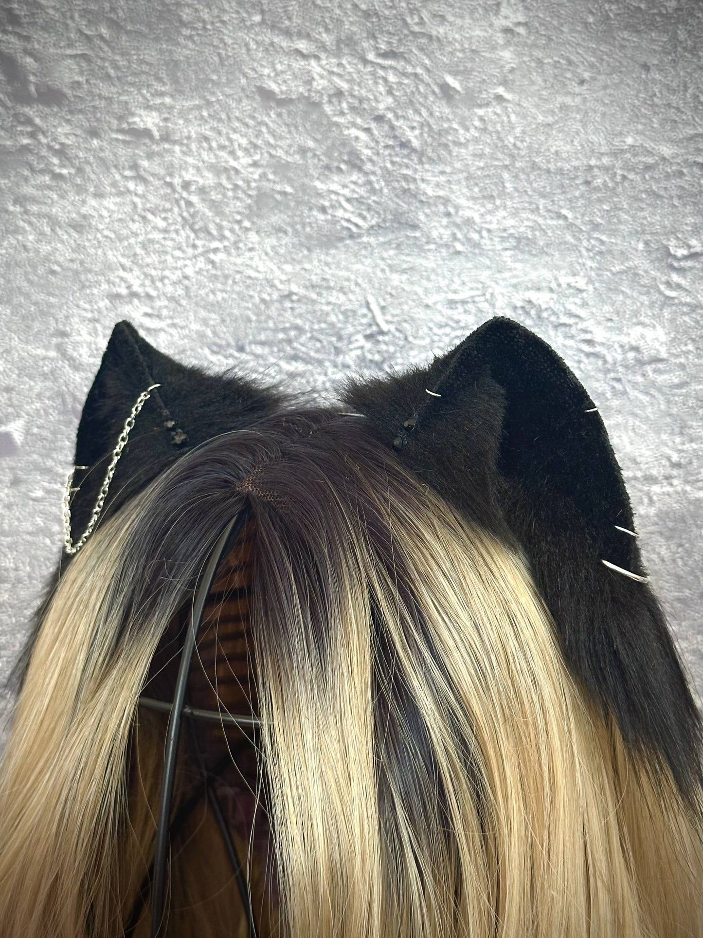 Black Mini Kitten Ears RFS