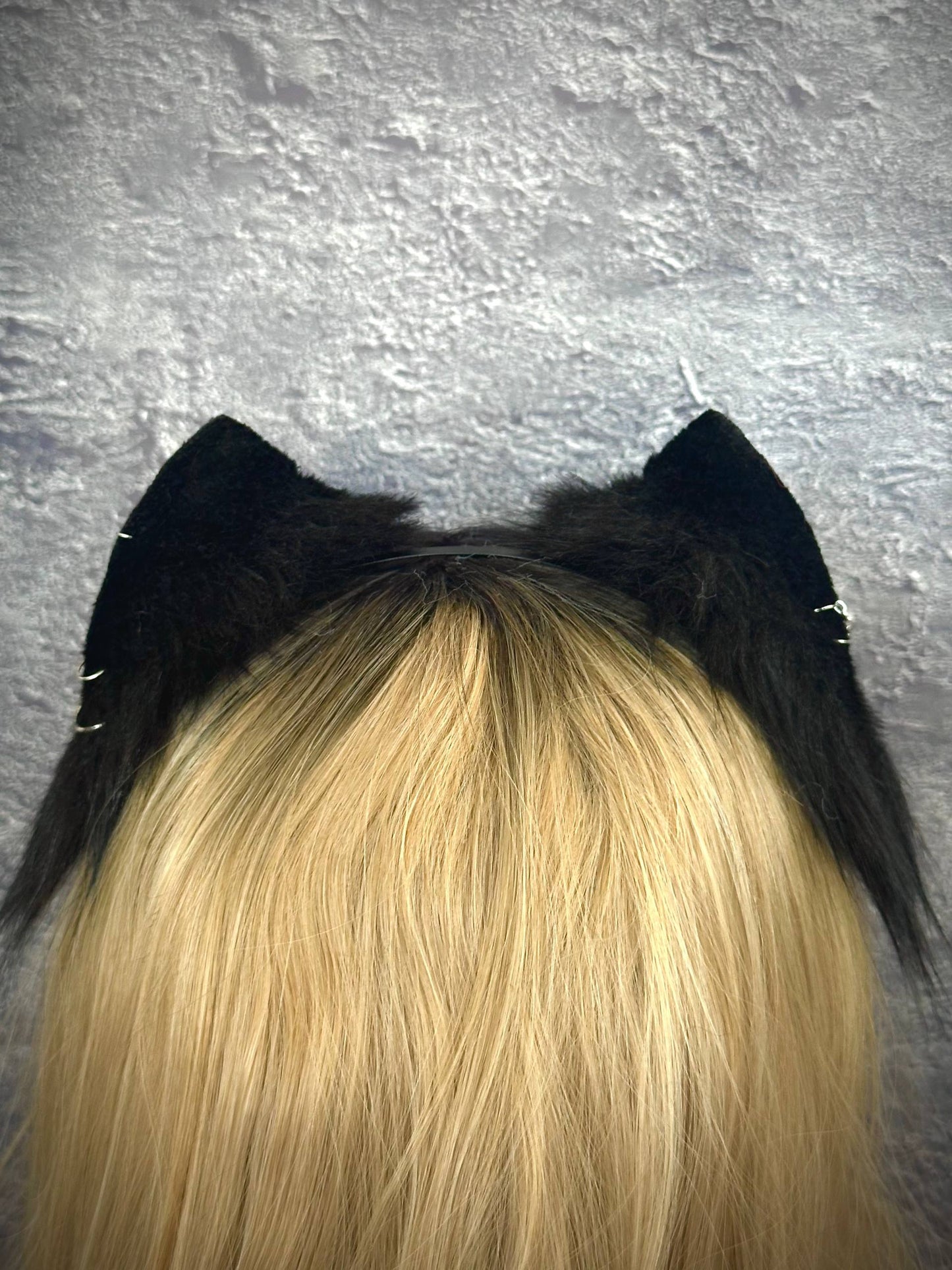 Black Mini Kitten Ears RFS