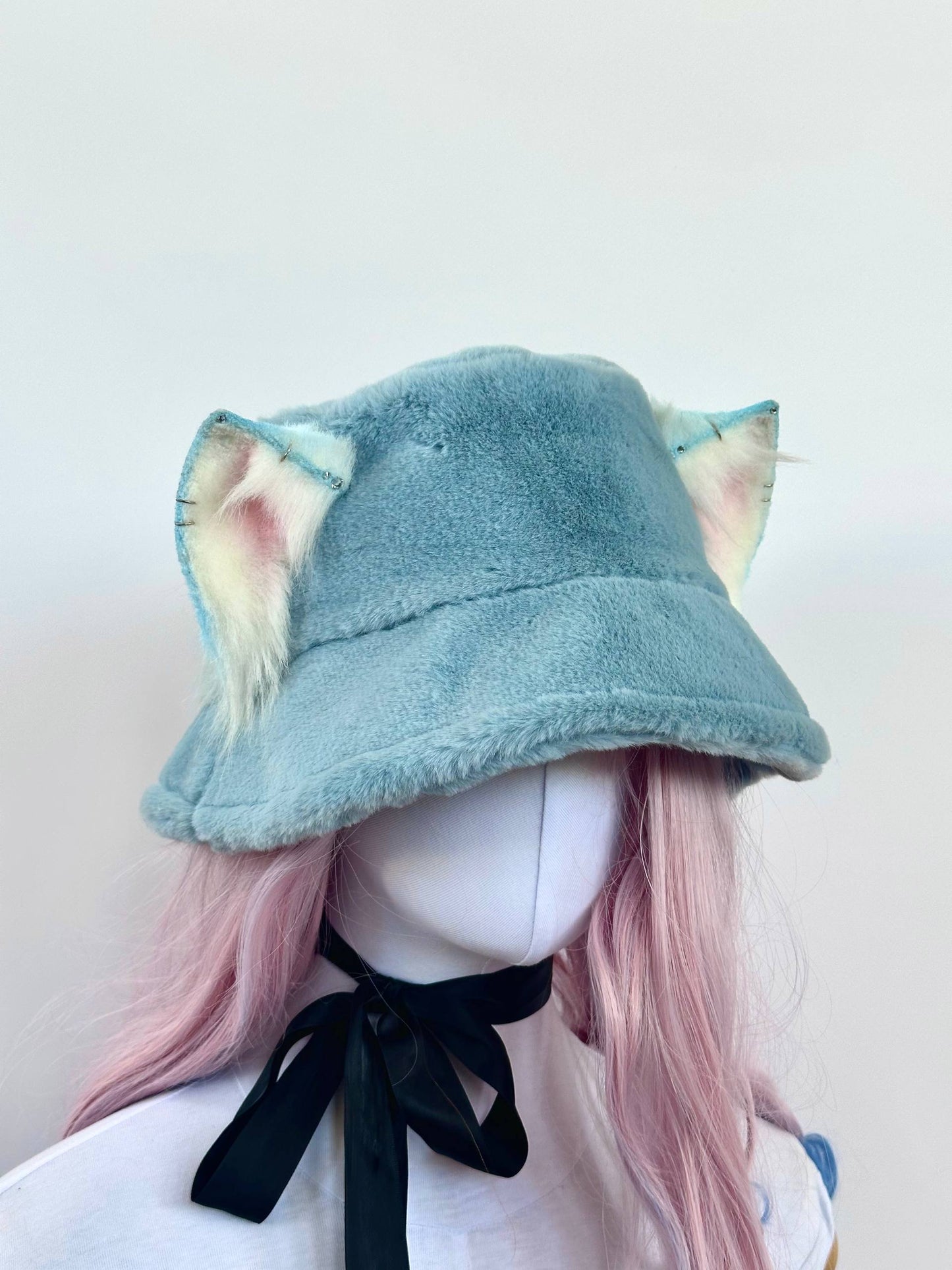 Sky Blue Fluffy Hat RFS