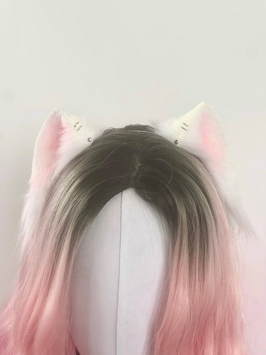 White Kitten Ears RFS