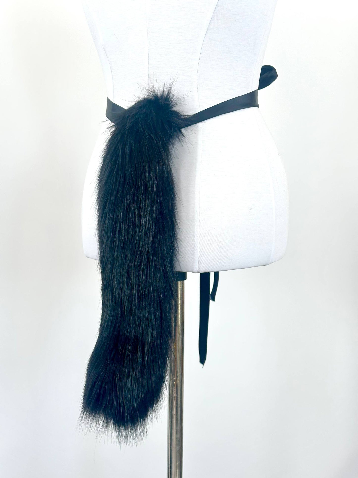 Full Black Kitten Tail RFS