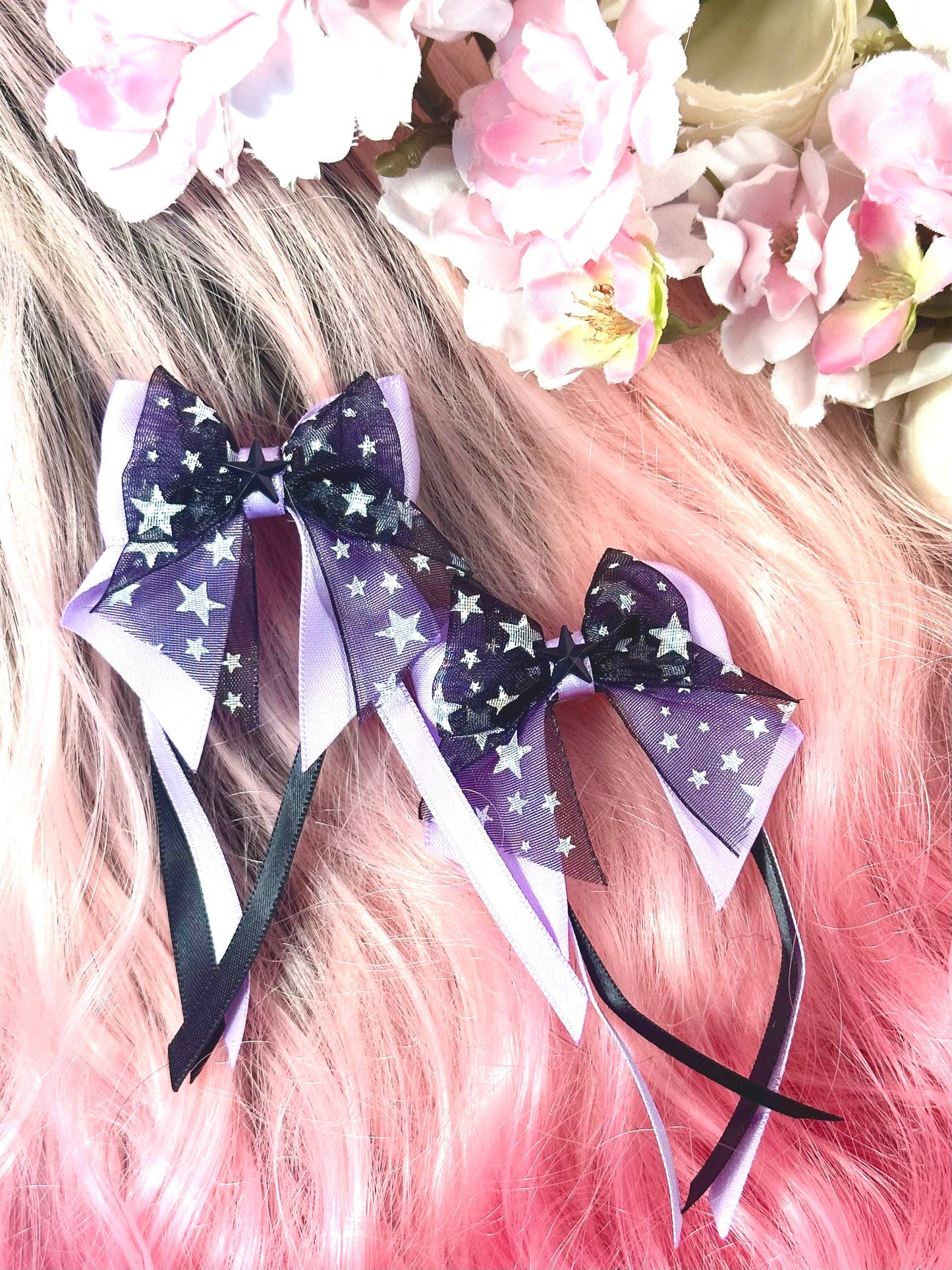 Mini Purple Star Bows
