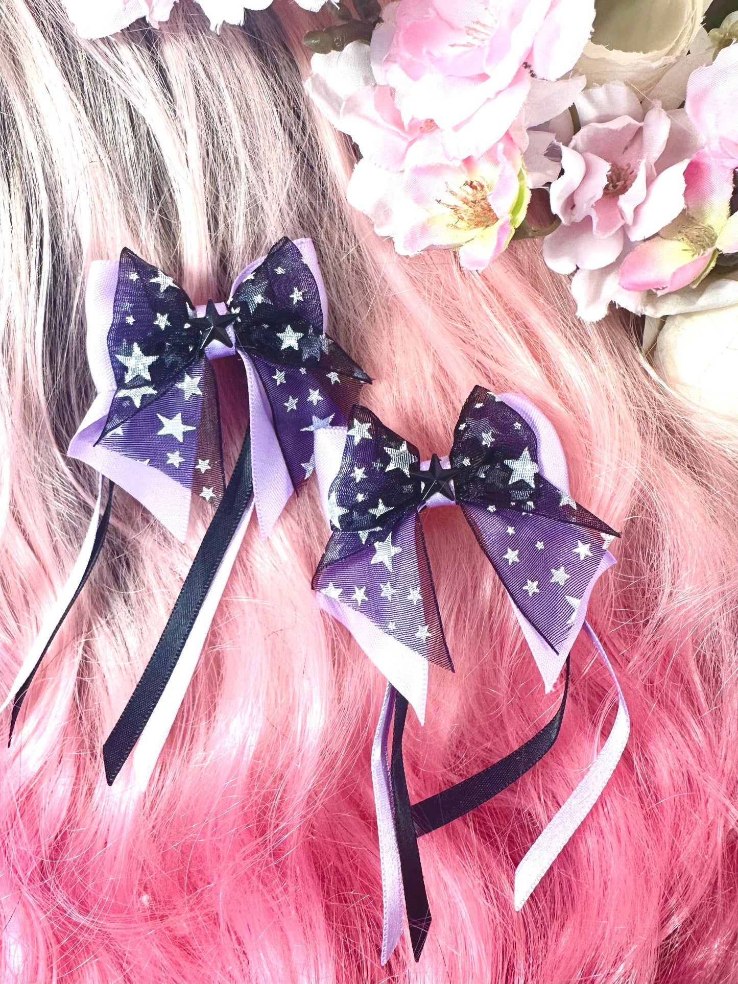 Mini Purple Star Bows