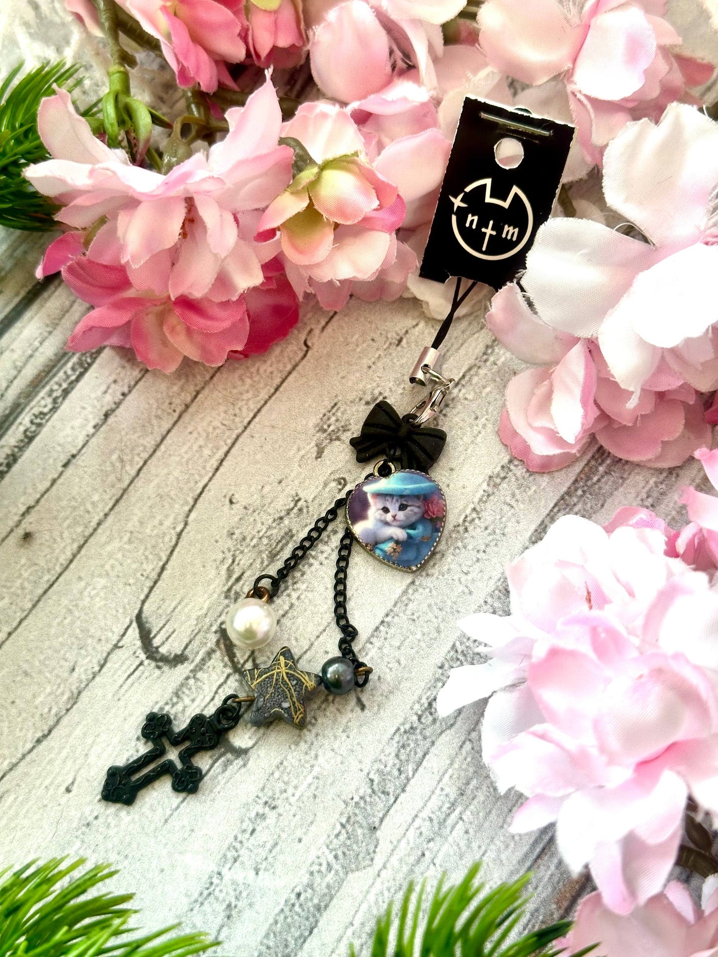 Kitten Phone Charm RFS
