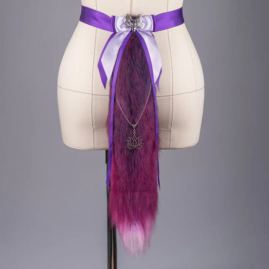 Fuchsia Kitsune Tail