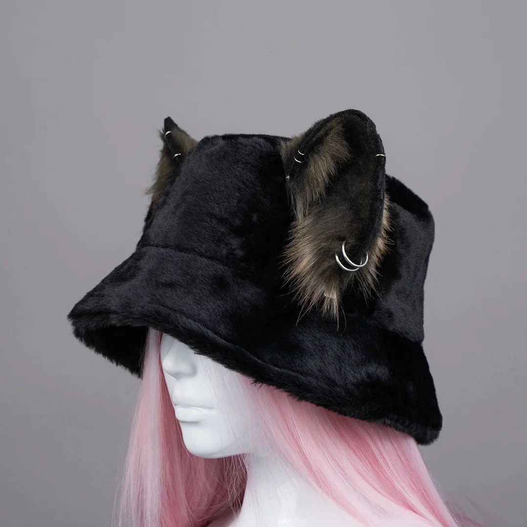 Hyena Fluffy Hat