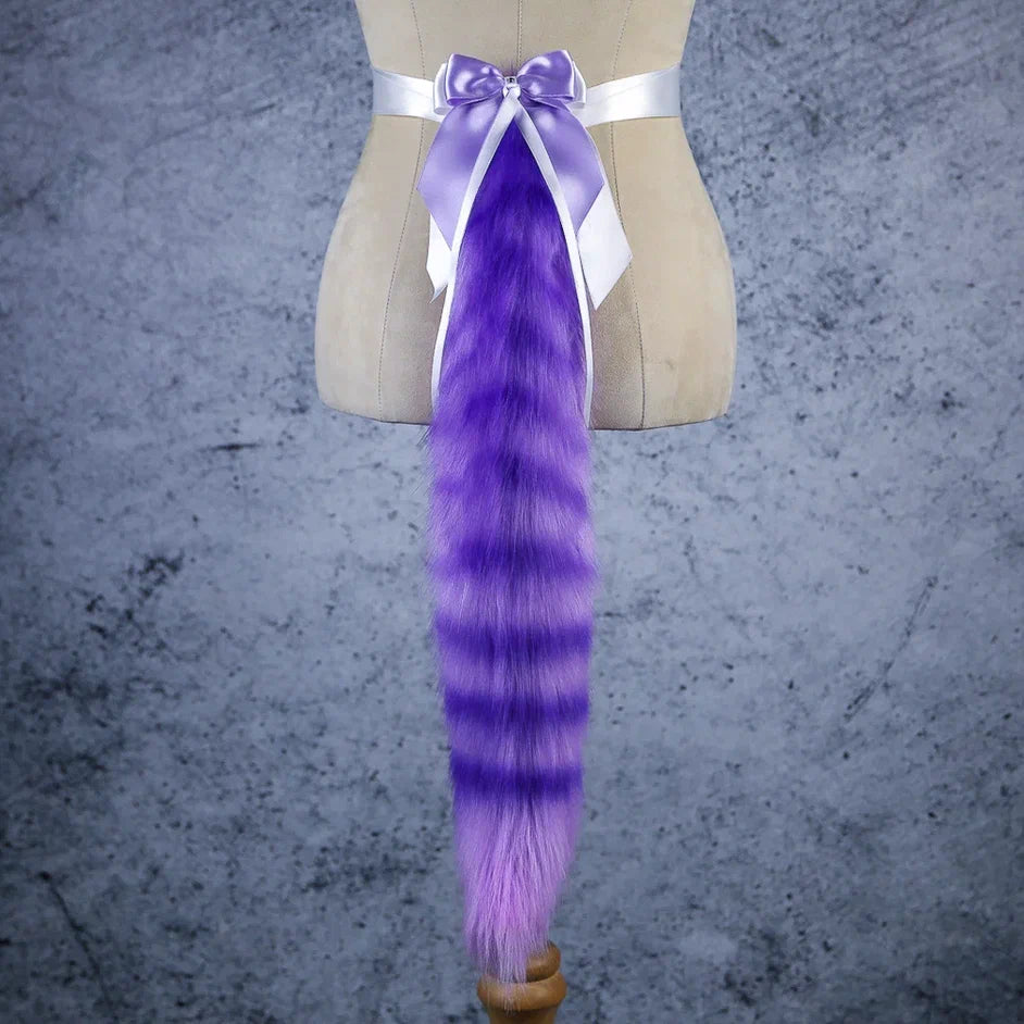 Purple Misty Cat Ears and Tail Set